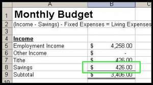 Budget Template Top