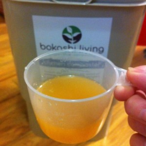 bokashi compost tea